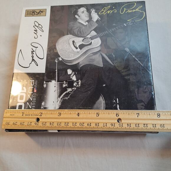 Elvis Presley europraphics Celebrities Jigsaw Puzzle Factory Sealed 1000 Pieces - Picture 3 of 7